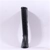 Pedro Anton Xavia Low Heel Long Boot - Black Croc